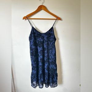 NWT Moon River Dress (blue/black)